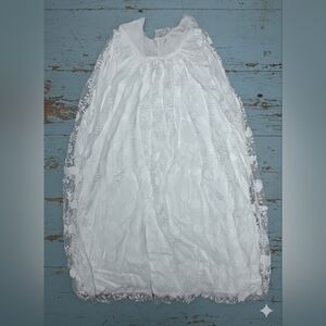 Elana Baldi  White Floral Kids Dress